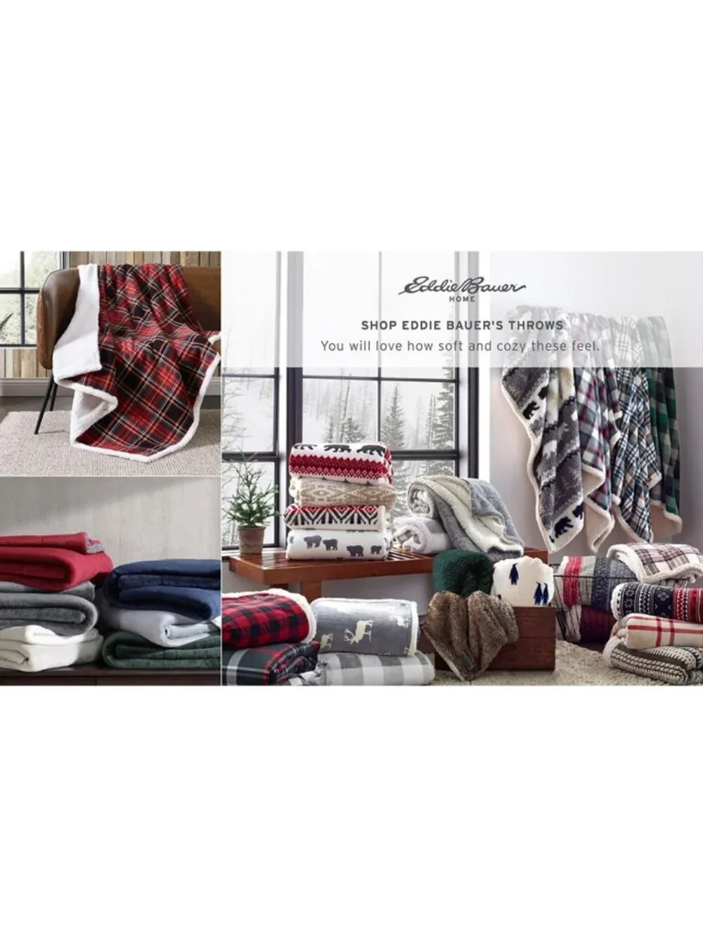 Super Soft Reversible Sherpa & Fleece Throw Blanket for Couch - Cozy Bedding